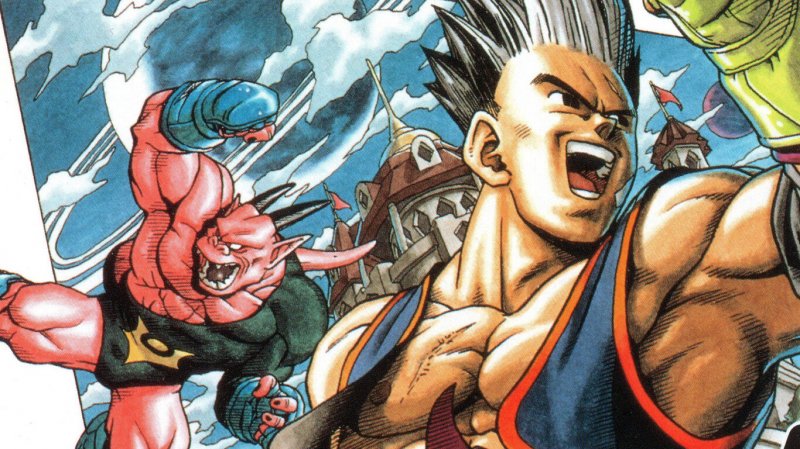 Toriyama ha disegnato i combattenti del picchiaduro Tobal #1 Toriyama ha disegnato i combattenti del picchiaduro Tobal #1