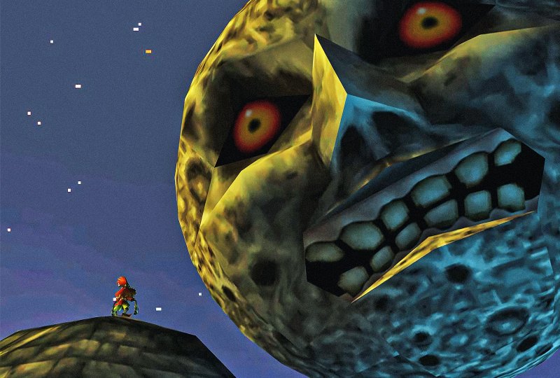 La luna di Majora's Mask: non c'è nulla di più inquietante nei giochi Nintendo