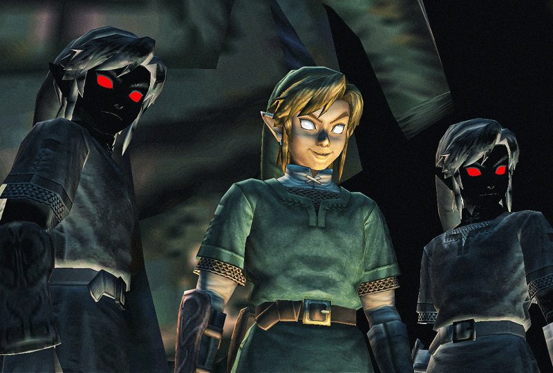 Un momento della scena d'intermezzo con il messaggio di Lanayru