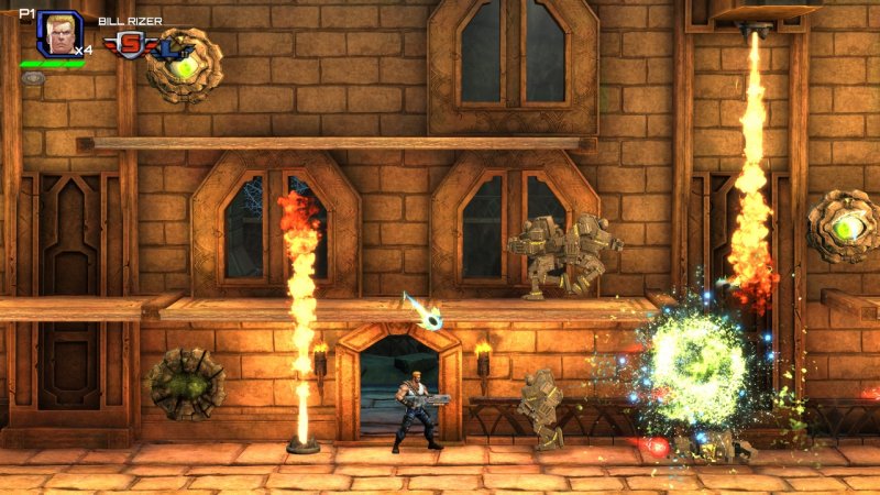 Scegliere il giusto fucile, a seconda dei nemici da affrontare, è un'abilità che svilupperete in fretta in Contra: Operation Galuga