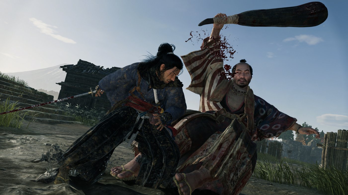 Una sequenza di combattimento di Rise of the Ronin