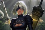 Nier Automata: il cosplay di 2B di ari.anna13_ è come un artwork e ci immerge nel gioco - Notizia