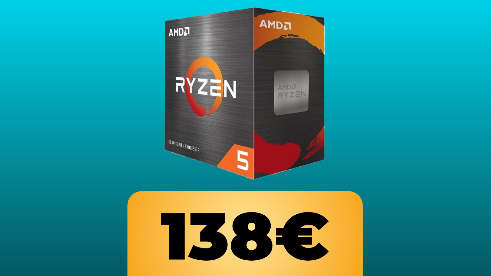 Il processore AMD Ryzen 5 5600X si trova ora al prezzo minimo storico su Amazon