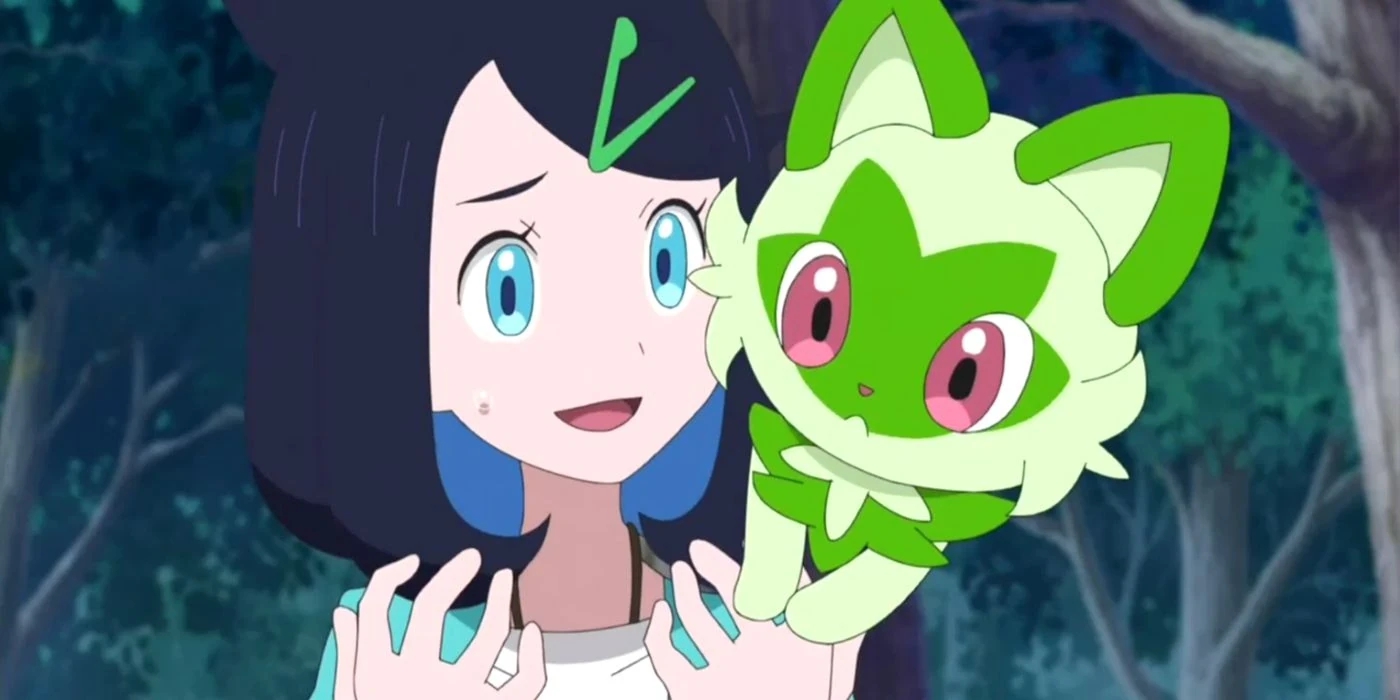 Pokémon Scarlatto e Violetto: in regalo lo Sprigatito di Liko dalla serie animata Orizzonti Pokémon
