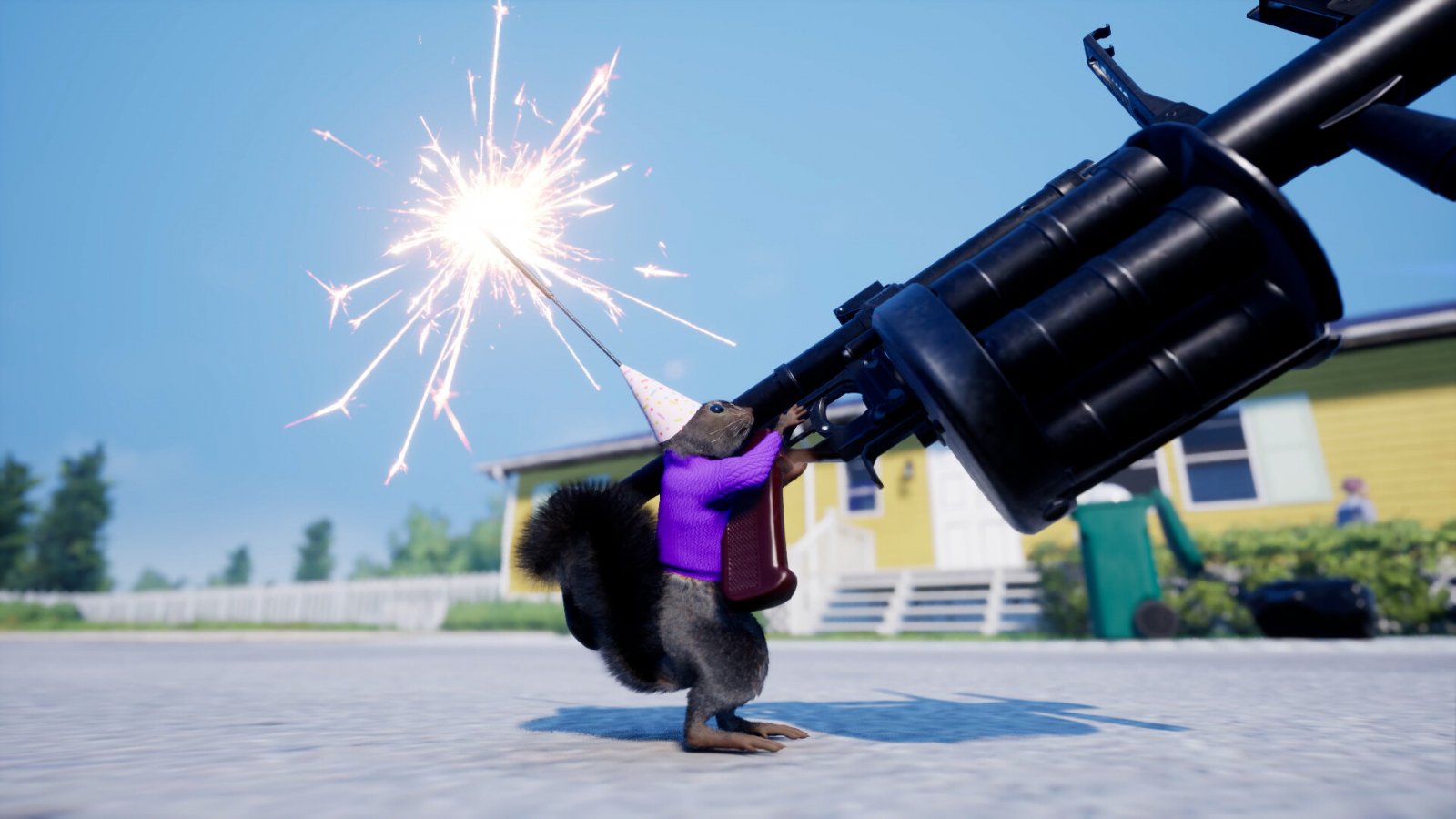 Il folle Squirrel with a Gun ha una data di uscita su PS5 e Xbox Series X|S, ecco il nuovo trailer