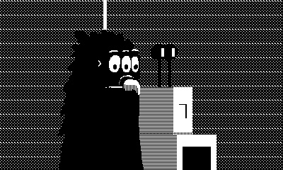 L'alieno protagonista di Mars After Midnight e il suo amico robot tornano a casa dopo ogni nottata di lavoro L'alieno protagonista di Mars After Midnight e il suo amico robot tornano a casa dopo ogni nottata di lavoro