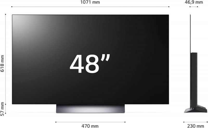 Smart TV LG OLED evo 48