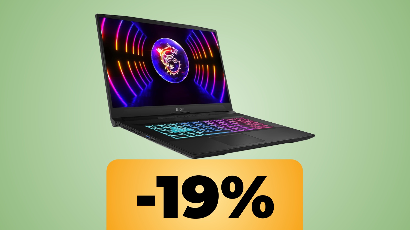 Notebook MSI Katana 15 con RTX 4060 in sconto per la Festa delle Offerte di Primavera Amazon