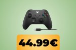 Controller Xbox nero con un cavo USB incluso in sconto su Amazon Italia - Notizia