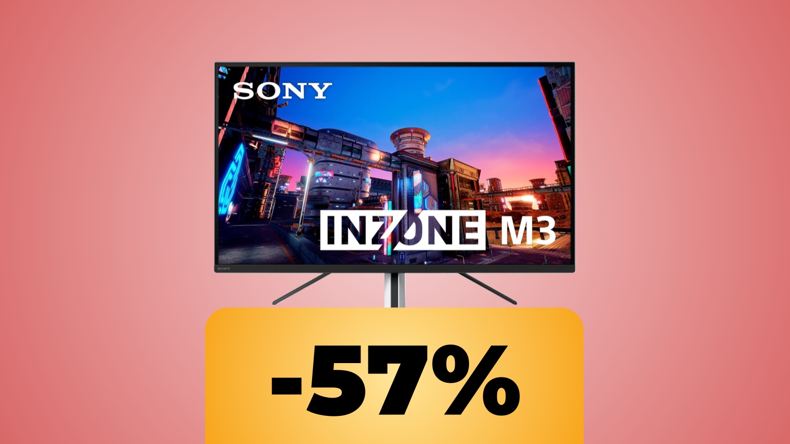 Monitor Sony INZONE M3 da 27 pollici è ora in sconto su Amazon per le Offerte di Primavera