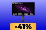 LG 27GR95QE UltraGear Gaming Monitor in sconto su Amazon per la Festa delle Offerte di Primavera - Notizia