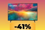 TV LG QNED 43'' in sconto su Amazon per la Festa delle Offerte di Primavera - Notizia