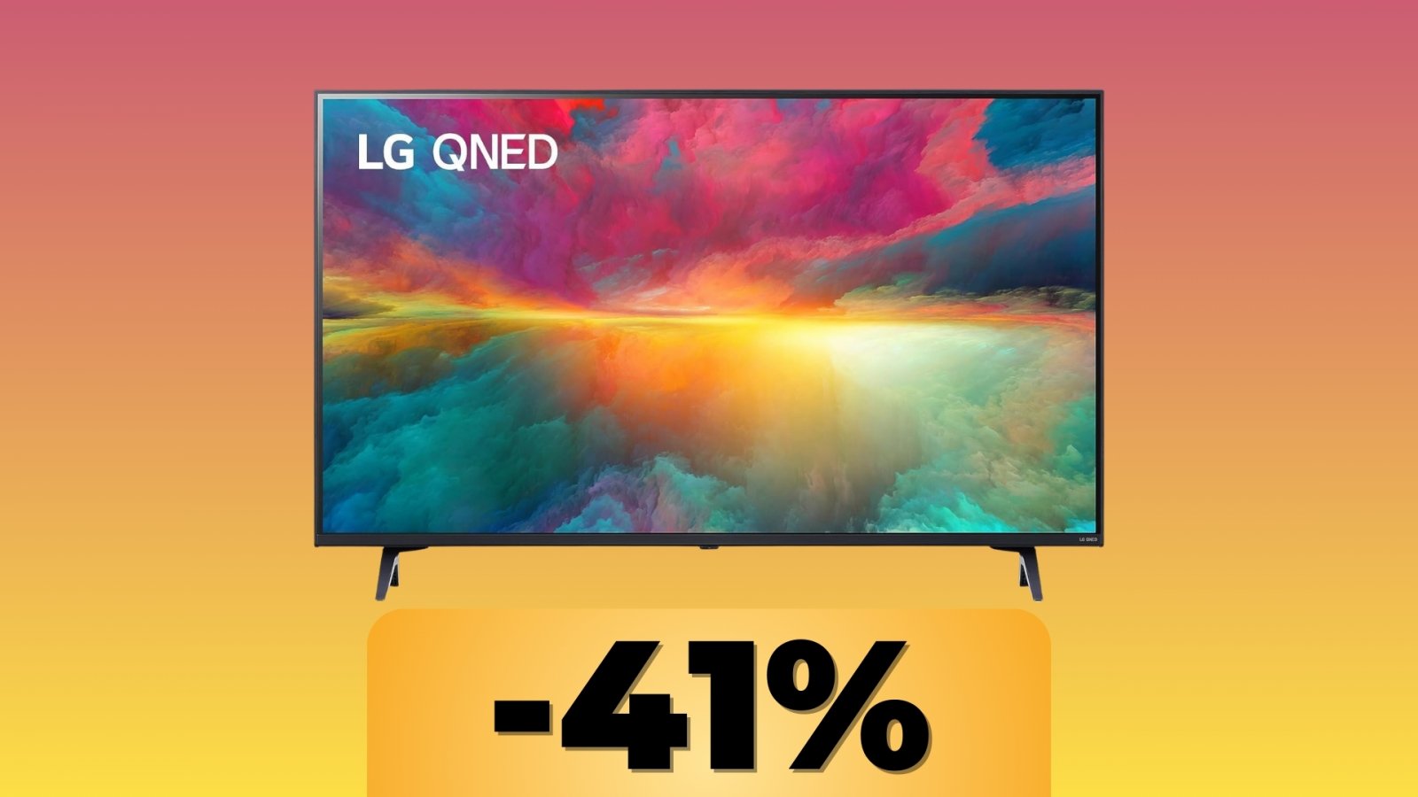 TV LG QNED 43'' in sconto su Amazon per la Festa delle Offerte di Primavera