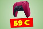Il controller DualSense per PS5 di colore rosso è ora in sconto su Amazon Italia - Notizia