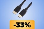 Cavo HDMI per 8K/60 Hz e 4K/120 Hz in sconto su Amazon per la Festa delle Offerte di Primavera - Notizia