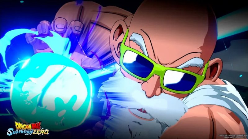 Il maestro Muten e la sua Kamehameha in Dragon Ball: Sparking! Zero Il maestro Muten e la sua Kamehameha in Dragon Ball: Sparking! Zero
