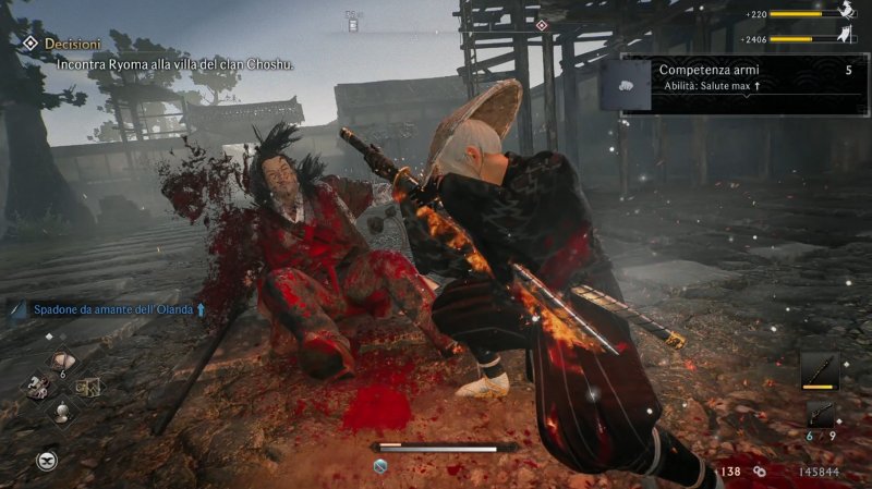 Il combattimento di Rise of the Ronin è l'elemento più riuscito della ricetta Il combattimento di Rise of the Ronin è l'elemento più riuscito della ricetta