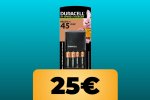 Caricabatterie per AA e AAA con batterie in sconto su Amazon per Festa delle Offerte - Notizia