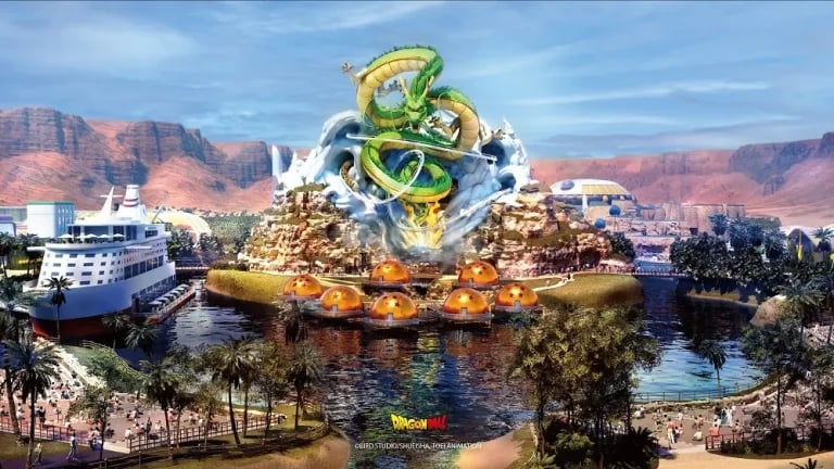 Dragon Ball: a massive amusement park arrives, in a place you'd never expect