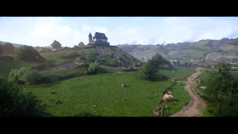 Il colpo d'occhio offerto dalla Kingdom Come: Deliverance Royal Edition su Switch resta notevole Il colpo d'occhio offerto dalla Kingdom Come: Deliverance Royal Edition su Switch resta notevole