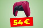 Il controller DualSense bianco o rosso è in sconto su Amazon per la Festa delle Offerte - Notizia