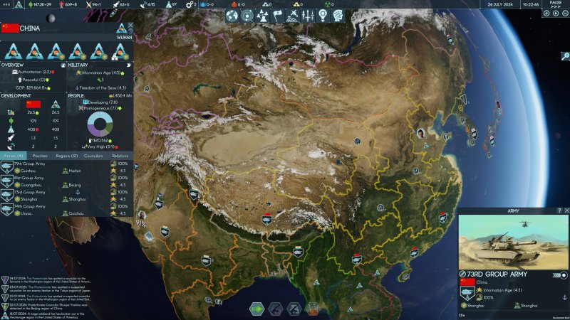 Terra Invicta è un grand strategy sulla Terra intera