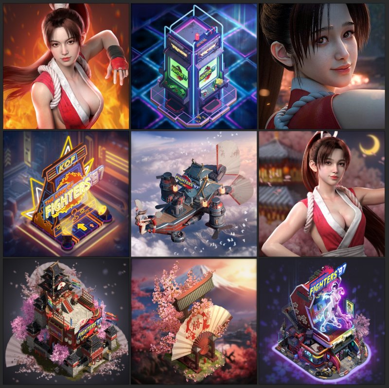 I premi a tema KOF '97 di Doomsday: Last Survivors