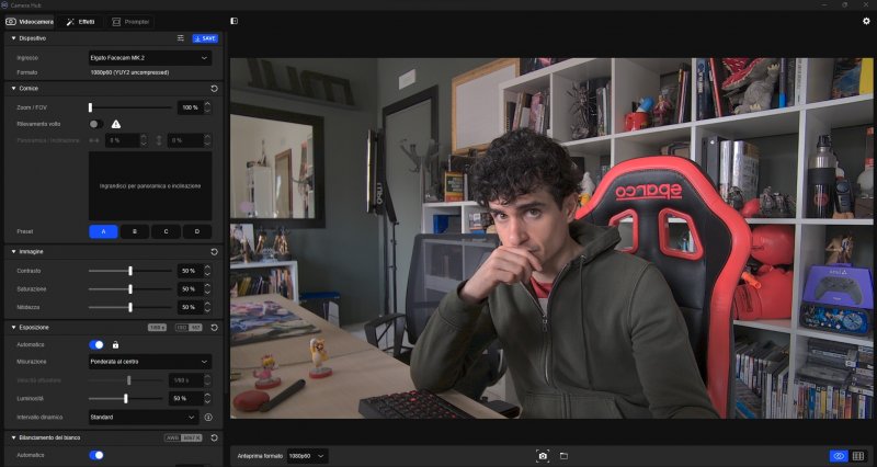 La nuova interfaccia di Elgato Camera Hub