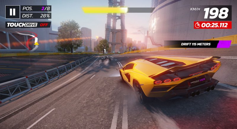 L'azione spettacolare di Asphalt Legends Unite