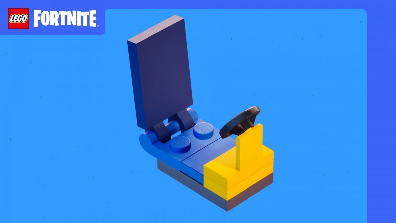 The LEGO Fortnite seat