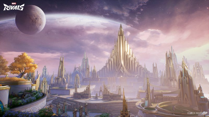 Le partite si svolgono negli scenari iconici della Marvel, inclusa Asgard Le partite si svolgono negli scenari iconici della Marvel, inclusa Asgard