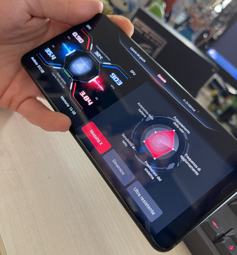 Armoury Crate è uno dei punti di forza di tutti i ROG Phone
