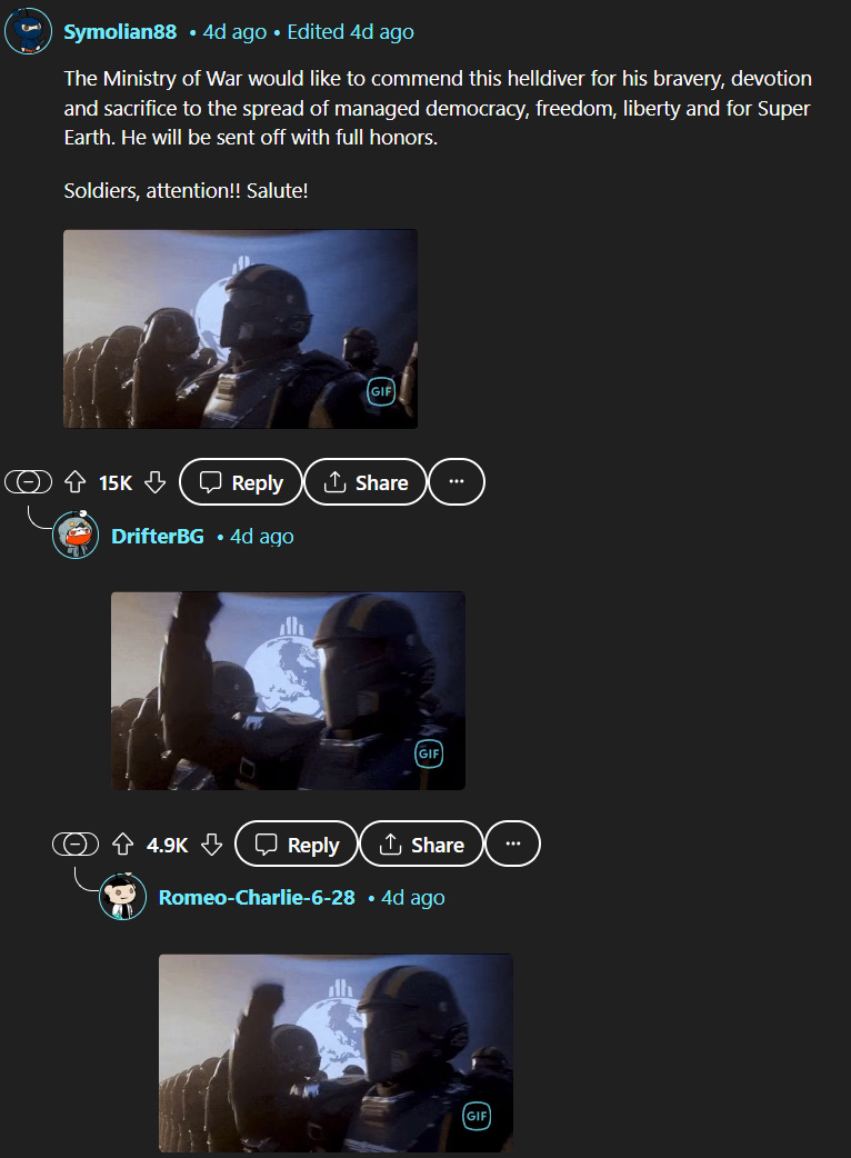 La catena dei saluti La catena dei saluti