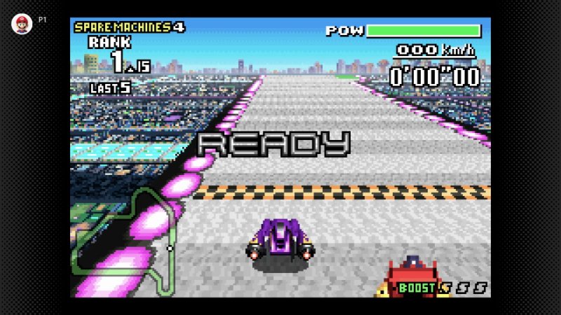 F-Zero Maximum Velocity, un'immagine del gioco