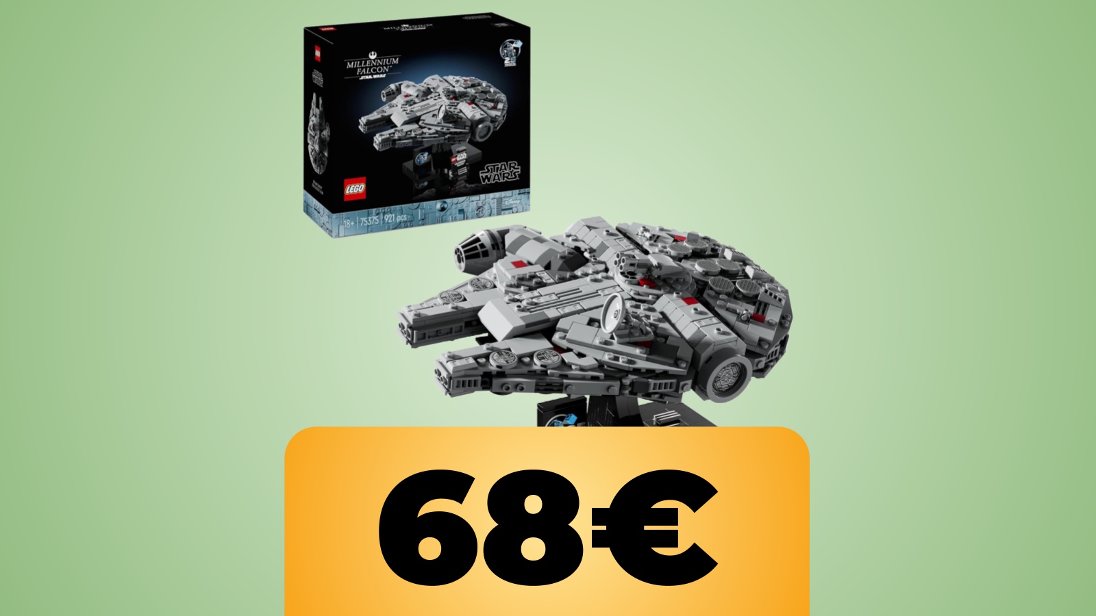 Il set LEGO Star Wars Millennium Falcon (75375) è al prezzo minimo storico su Amazon