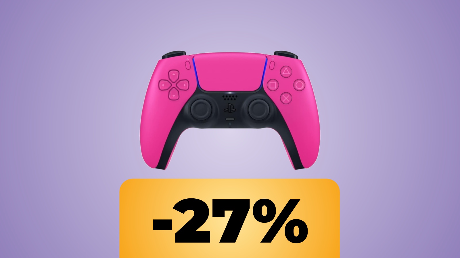 Il controller DualSense di PS5 di colore Nova Pink si trova ora in sconto su Amazon