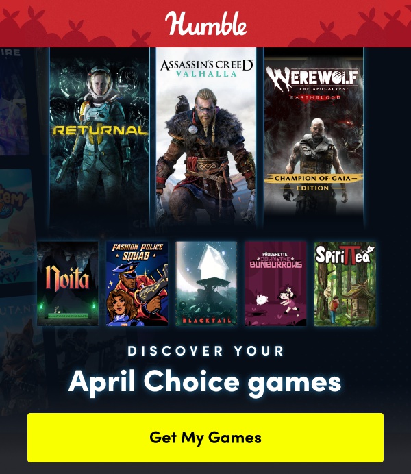 I giochi di aprile 2024 per Humble Choice