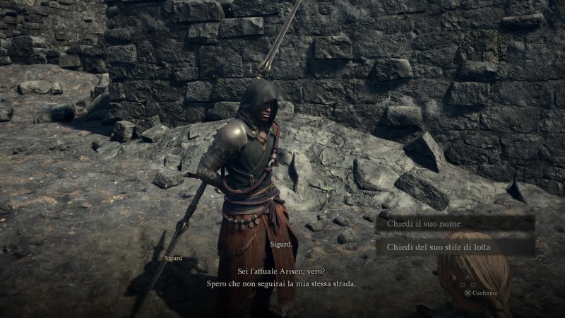 Parlando con Sigurd sbloccherete in un lampo la classe Cavaliere Mistico