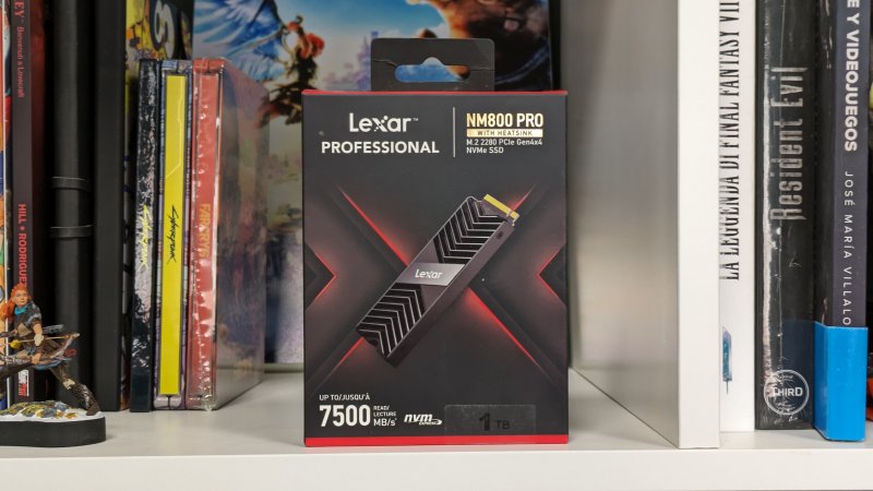 La confezione di vendita di Lexar NM800 Pro La confezione di vendita di Lexar NM800 Pro