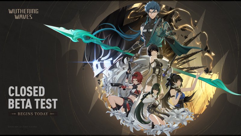 Una key art di Wuthering Waves