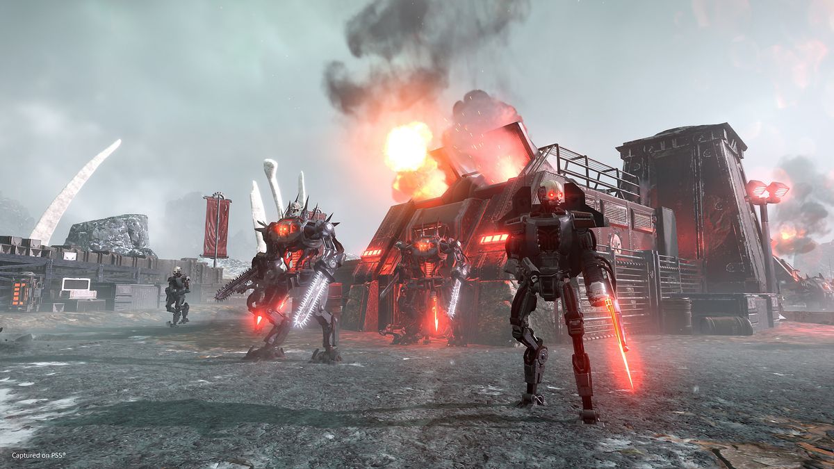 Helldivers 2 avverte i giocatori dell'arrivo di una nuova tipologia di Automaton e armi