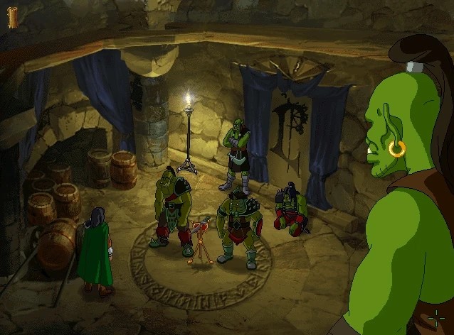 Thrall spia una riunione Thrall spia una riunione