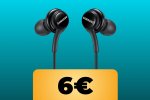 L'auricolare a filo in-ear con microfono e remote control di Samsung è in sconto su Amazon - Notizia