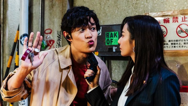 Una scena di City Hunter, in uscita il 25 aprile