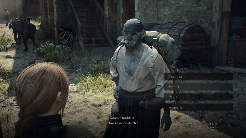 Georg è un mercante proveniente da Battahl che girovaga presso la Stazione di Posta, sarà ben disposto a pagare grandi somme per la vostra frutta del Vermund