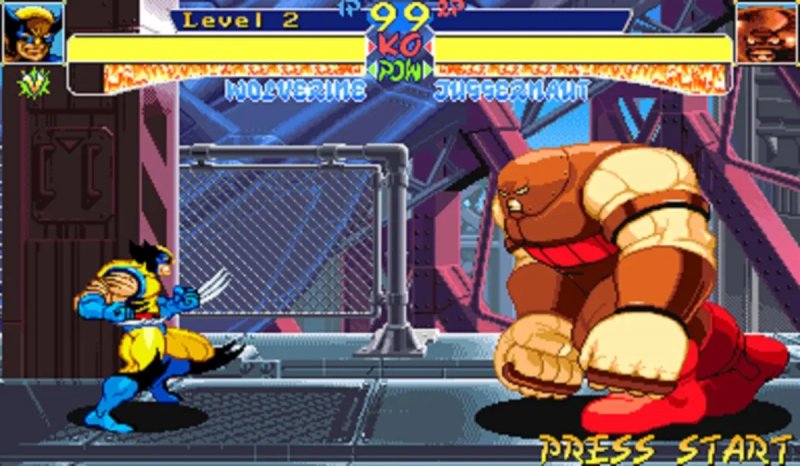 X-Men: Children of the Atom, 1994 (Arcade, PC, PlayStation, Saturn) X-Men: Children of the Atom, 1994 (Arcade, PC, PlayStation, Saturn)