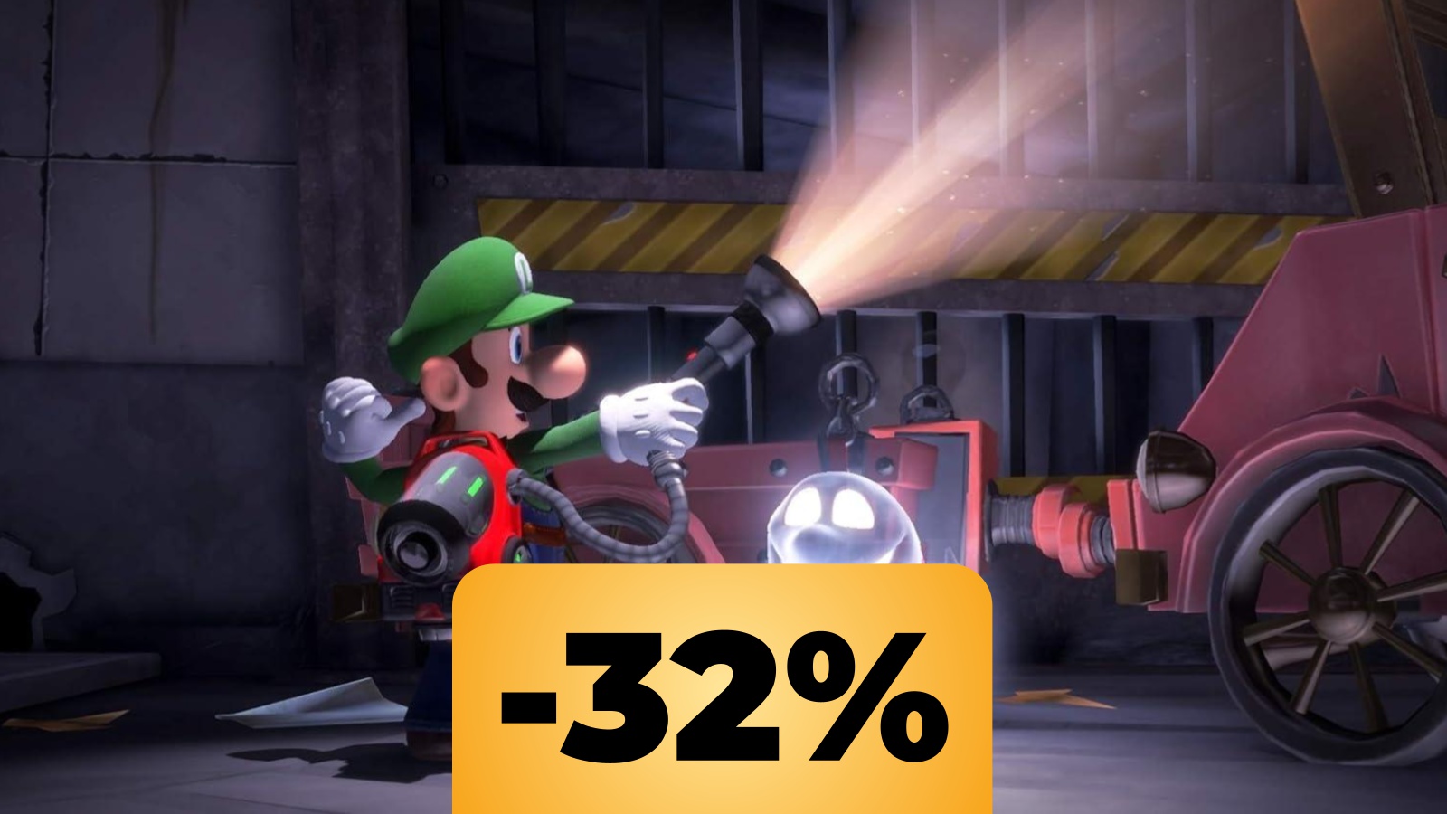 Luigi's Mansion 3 per Nintendo Switch in sconto su Amazon Italia