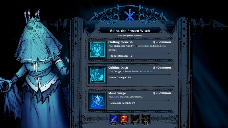 Varie creature vengono in nostro soccorso per donarci poteri che migliorano le nostre mosse in Sworn