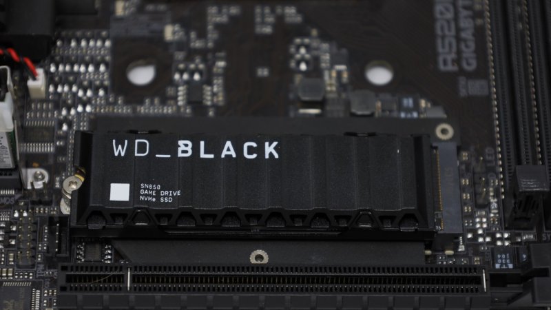 A WD_Black SSD from Western Digital