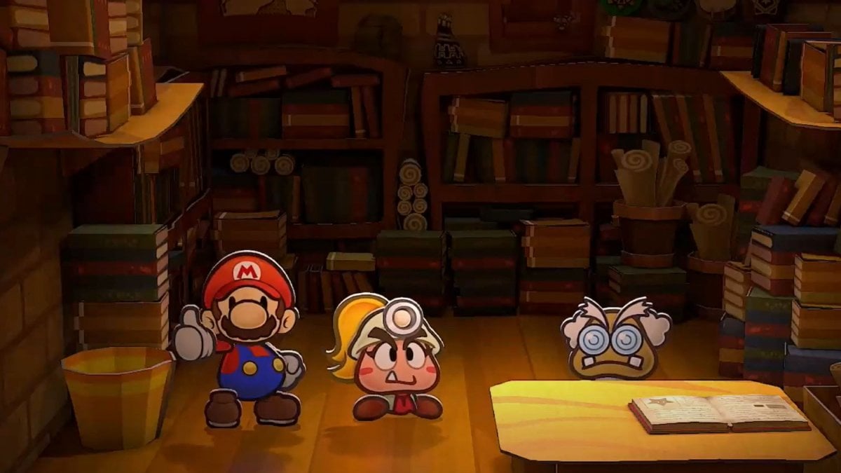 Paper Mario：千禧一代門戶網站，一個短的拖車，有一些未出版的場景